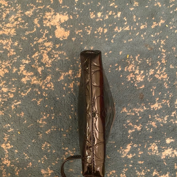 Patent Leather Coach Wristlet - Picture 7 of 7